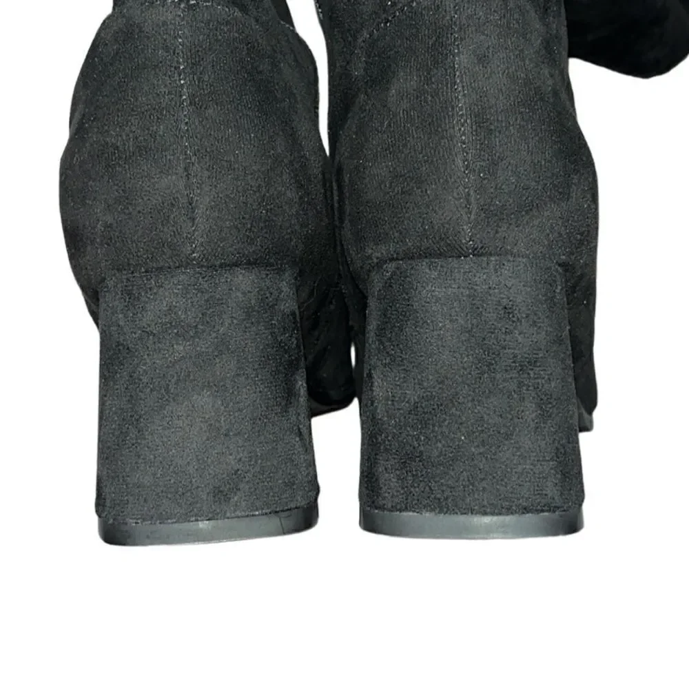FTF Over-The-Knee Wide-Width/Wide-Calf Faux-Suede Boots